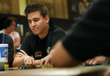 ‘Jeopardy!’ Champ out of Debut World Series of Poker Event "Jeopardy!" champion and professional sports gambler James Holzhauer plays in a tournament at the World Series of Poker, Monday, June 24, 2019, in Las Vegas. Photo: John Locher / AP