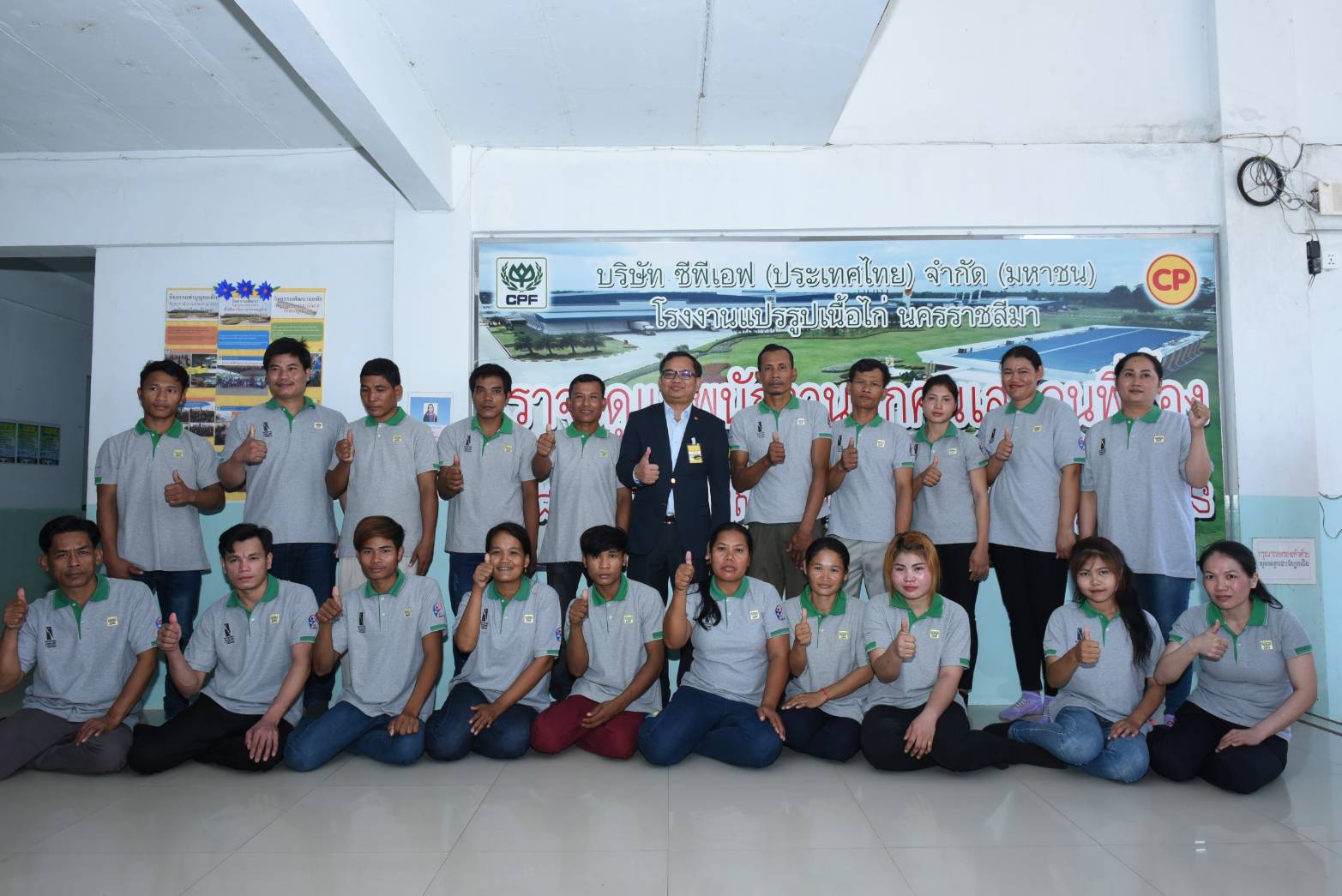 Cambodia ambassador with CPF Cambodia labour