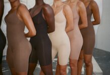 Kim Kardashian West Faces Backlash Over Kimono Shapewear Kim Kardashian West’s Kimono Solutionwear. Photo: @kimonobody / Twitter