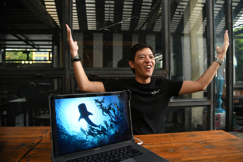 ‘Why, bro?’ Shin says, throwing his hands up in the air.