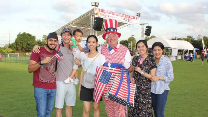 Patrons at Independence Day Picnic 2018 on July 7, 2018. Photo: AMCHAM Thailand / Facebook