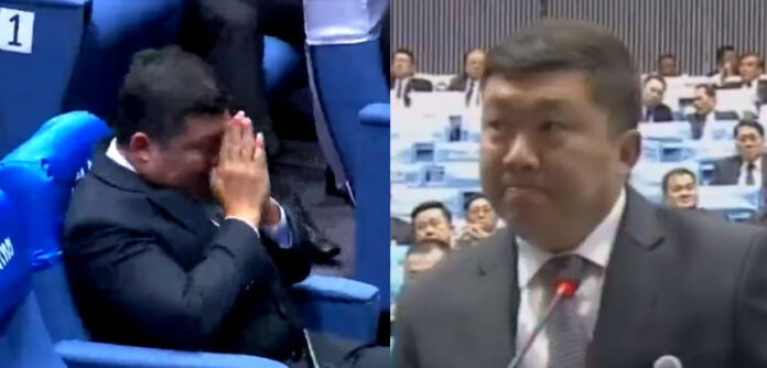 Siripong Angkasakulkiat abstains from his PM vote in Parliament June 5, 2019. Siripong Angkasakulkiat abstains from his PM vote in Parliament June 5, 2019.