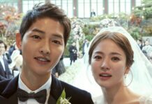 Thai Fans Mourn Divorce of Dream K-Drama Couple from ‘Descendants of the Sun’ Song Joong Ki and Song Hye Kyo at their Oct. 31, 2017 wedding.