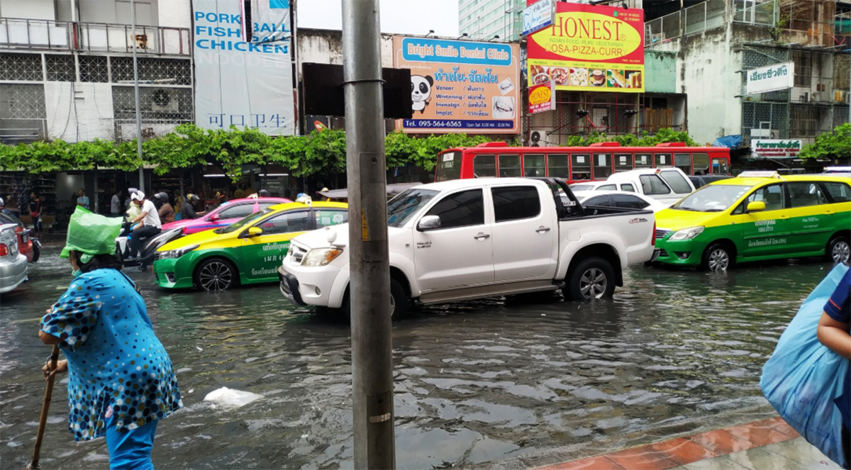 Today: Monsoon Rain to Batter Much of Thailand