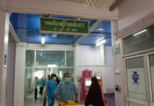 Suspected Insurgent in Coma After Army Detention ICU Ward at Pattani Hospital.