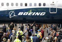 Boeing to Pay $100 Million to Crash Families, Communities FILE - In this Feb. 5, 2018, file photo a Boeing 737 MAX 7, the newest version of Boeing's fastest-selling airplane, is displayed during a debut for employees and media of the new jet in Renton, Wash. Boeing says it's providing $100 million over several years to help families and communities affected by two crashes of its 737 Max plane that killed 346 people. The company said Wednesday, July 3, 2019, that some of the money will go toward living expenses and to cover hardship suffered by the families of dead passengers. Photo: Elaine Thompson / AP File