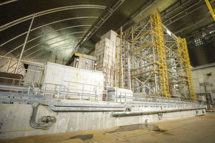 Ukraine Chernobyl A view inside the