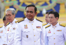 With New Cabinet, Thailand Replaces Junta With Army Allies Thailand's Prime Minister Prayuth Chan-ocha attends a group photo with his cabinet members at the government house in Bangkok Tuesday, July 16, 2019. Photo: Sakchai Lalit / AP