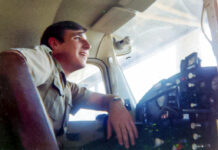 Memories of Watching Apollo 11: ‘You Could Hear a Pin Drop’ This 1971 photo provided by David Waldrup shows him in the cockpit of a Cessna 172 at White Rock airport in Dallas. The day of the moon landing on July 20, 1969, David was celebrating not only man’s first steps on the moon - he was also celebrating his 15th birthday. Photo: Courtesy David Waldrup via AP