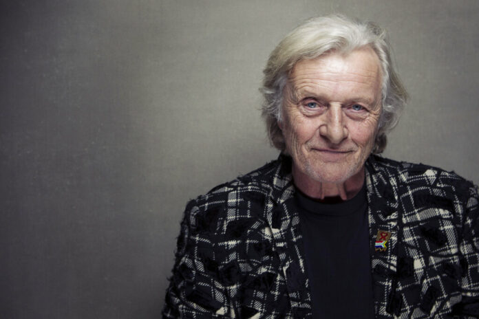 FILE - This Jan. 19, 2013 file photo shows actor Rutger Hauer at the Sundance Film Festival in Park City, Utah. Hauer, who specialized in menacing roles, including a memorable turn as a murderous android in 