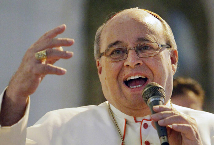 In this Nov. 10, 2011 file photo, Cuba's Cardinal Jaime Ortega celebrates a Mass, in Havana. Cuba's Roman Catholic Church said Friday, July 26, 2019, the former archbishop of Havana who helped organize the first papal visit to communist Cuba has died. Ortega was 83. Photo: Javier Galeano / AP