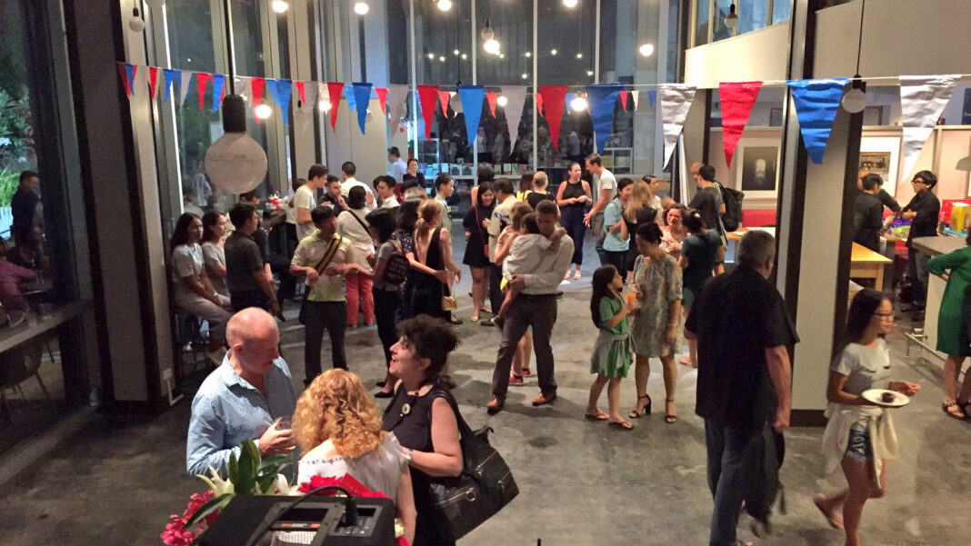 French National Day Party at Alliance Française Bangkok on July 13, 2017. Photo: Gilles Garachon / Twitter