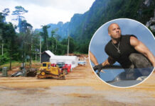 ‘Fast and Furious 9’ Filming Begins in Krabi Site of filming on June 27. Insert: Vin Diesel in “Fast Five” / Universal Pictures