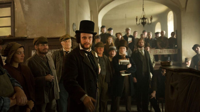 A still from “The Young Karl Marx.” Image: Neue Visionen Filmverleih A still from “The Young Karl Marx.” Image: Neue Visionen Filmverleih