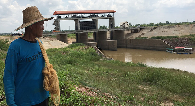 Kattaya Oon-klom, 54, a farmer of Nakhon Phanom on July 20, 2019. 