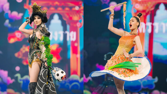 Miss Grand Chiang Rai, Siriporn Waengeun, left. Miss Grand Nakhon Ratchasima, Kamolchanok Lonuch, right. Photo: Miss Grand Thailand / Facebook Miss Grand Chiang Rai, Siriporn Waengeun, left. Miss Grand Nakhon Ratchasima, Kamolchanok Lonuch, right. Photo: Miss Grand Thailand / Facebook