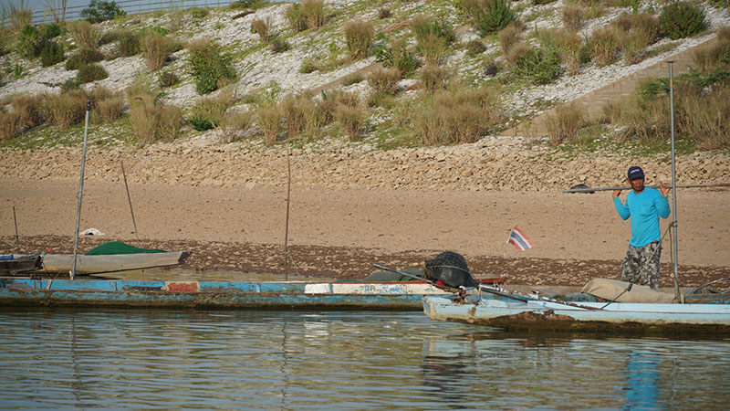 The Mekhong July 23, 2019 in Nong Khai.