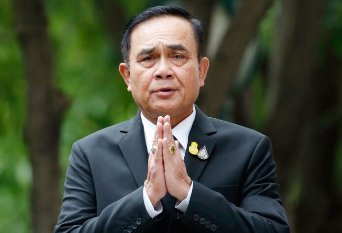A file photo of junta chairman Prayuth Chan-ocha