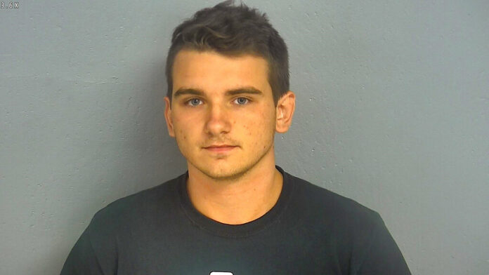 Walmart Armed Man Missouri In this undated booking photo provided by the Greene County, Missouri, Sheriff's Office shows 20-year-old Dmitriy Andreychenko. Five days after 22 people were killed at a Walmart store in El Paso, Texas, panicked shoppers fled a Walmart in Springfield, Missouri, after Andreychenko, carrying a rifle and wearing body armor walked around the store before being stopped by an off-duty firefighter. Police on Friday identified the man as Andreychenko, who lived in the Springfield area. Photo: Greene County Sheriff via AP