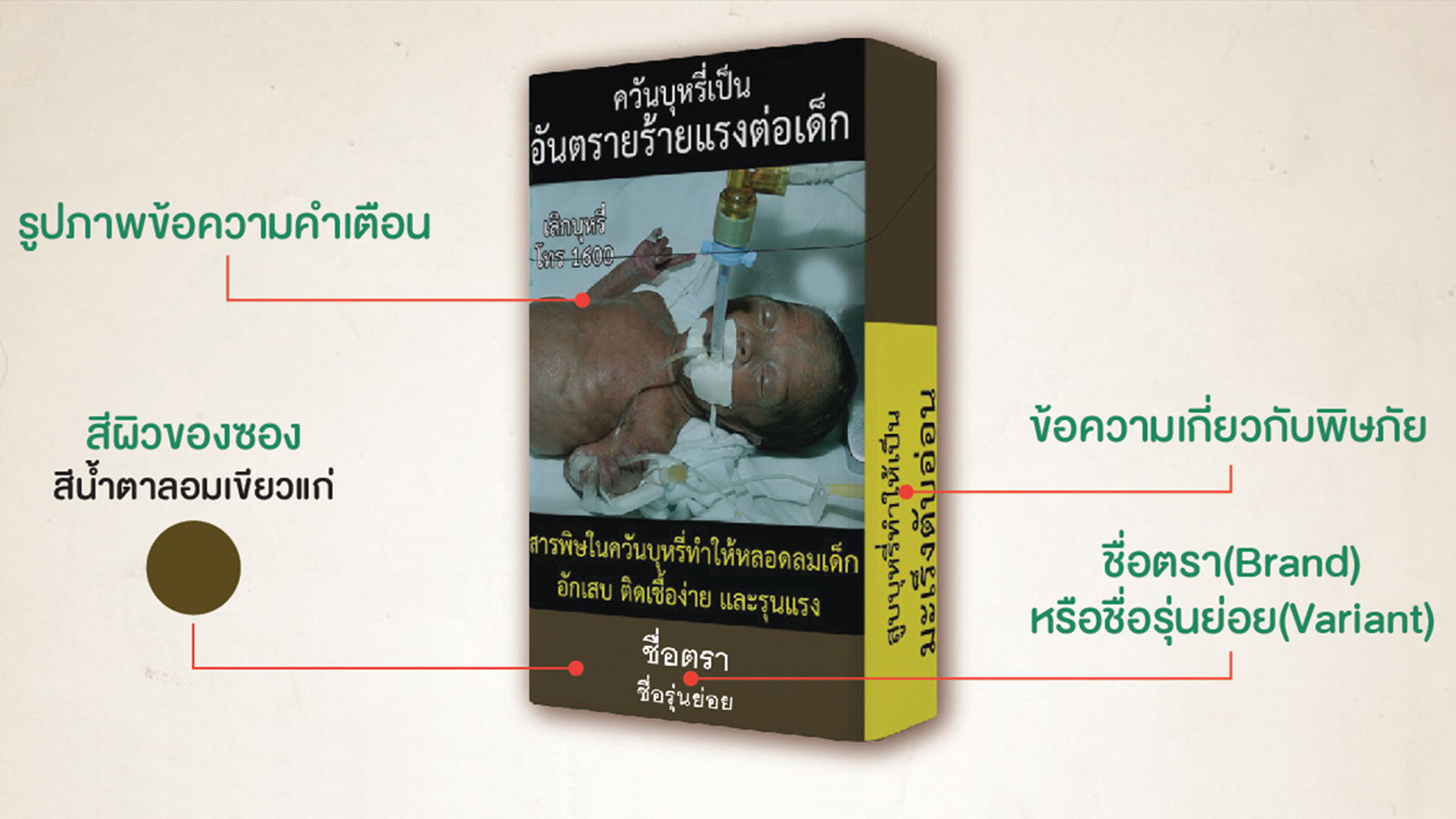 Thailand to Roll Out Plain Cigarette Packs