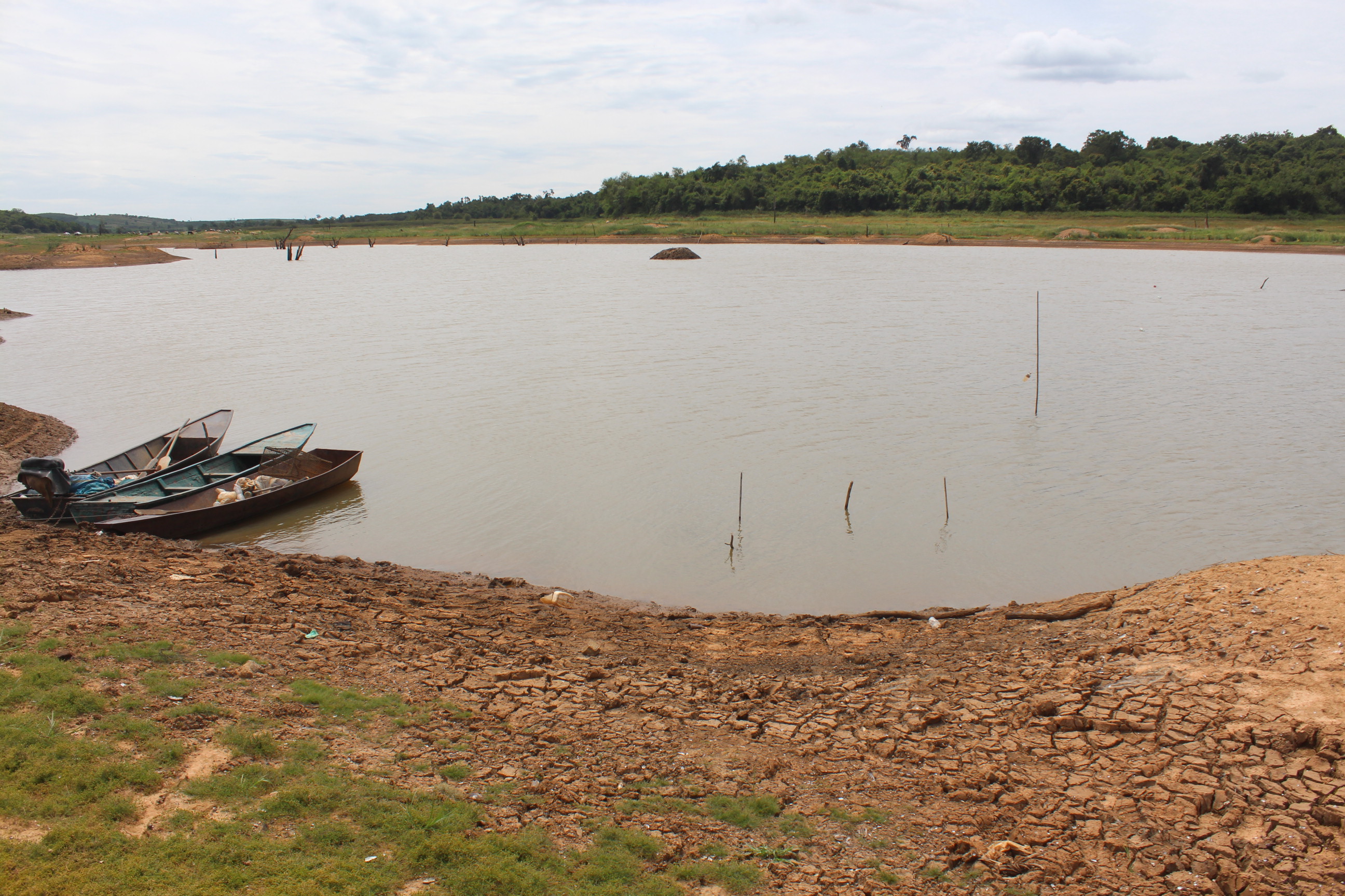 Lum Plai Mat dam in Nakhon Ratchasima Thursday.