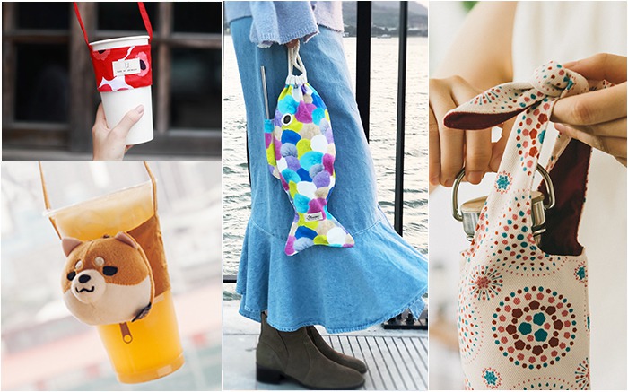 Reusable bottle holders. Photo: Pinkoi / Courtesy