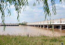 Two Ancient Chinese Irrigation Sites Added to World Heritage Irrigation Structures List Photo taken on Sept. 4, 2019 shows part of the Hetao irrigation project in northern China's Inner Mongolia Autonomous Region. Photo: Li Yunping / Xinhua