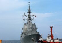 Spanish Navy Frigate Docks in Manila for First Time in 121 Years The Spanish Navy frigate Mendez Nunez (F-104) berths at a port in Manila, the Philippines, Sept. 5, 2019. Photo: Rouelle Umali / Xinhua