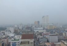 PM2.5 Dust Shrouds Southern Thailand
