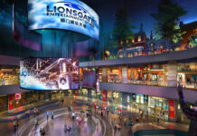 Tourists Flock to China’s First VR Theme Park An artist’s rendering shows the atrium of Lionsgate Entertainment World. Photo: Lionsgate