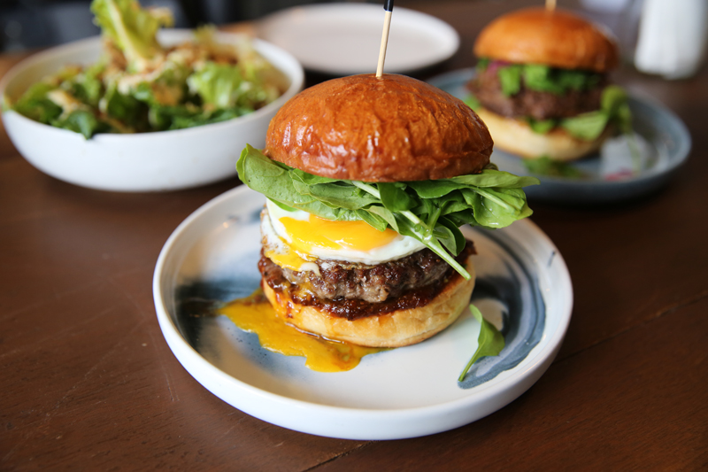 Chunky’s Wife Beef Burger (330 baht for beef).