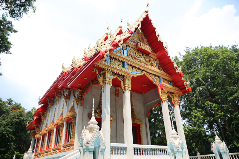 The temple's main hall.