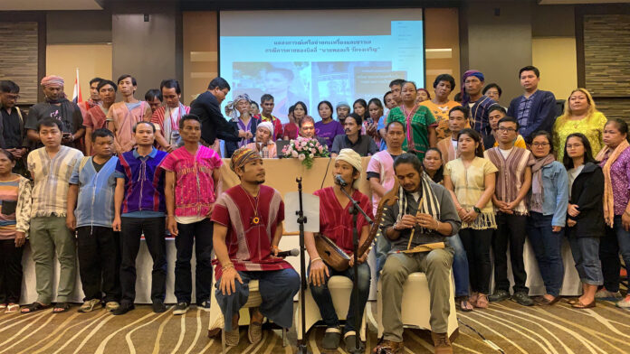 Karen activists on Sept. 4, 2019 at Mida Hotel in Nonthaburi.