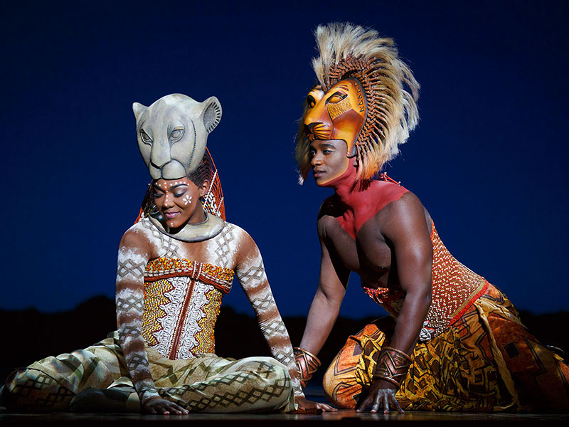 Nala and Simba THE LION KING Photo by Joan Marcus