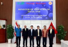 Minister of Industry Visits CP Vietnam Exploring Thai Overseas Investment