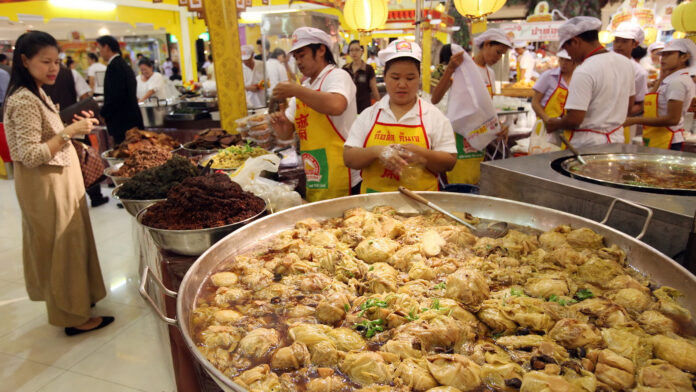 A file photo of Tesakan Gin Jay (vegan festival). A file photo of Tesakan Gin Jay (vegetarian festival).