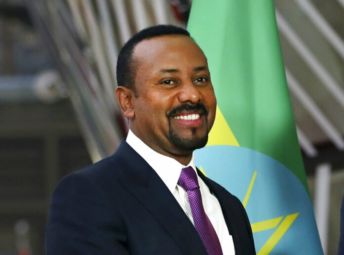 In this Thursday, Jan. 24, 2019 file photo, Ethiopian Prime Minister Abiy Ahmed at the European Council headquarters in Brussels. The 2019 Nobel Peace Prize was given to Ethiopian Prime Minister Abiy Ahmed on Friday Oct. 11, 2019. Photo: Francisco Seco / AP In this Thursday, Jan. 24, 2019 file photo, Ethiopian Prime Minister Abiy Ahmed at the European Council headquarters in Brussels. The 2019 Nobel Peace Prize was given to Ethiopian Prime Minister Abiy Ahmed on Friday Oct. 11, 2019. Photo: Francisco Seco / AP