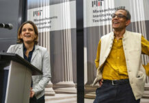 3 Economists Who Study Poverty Win Nobel Prize Esther Duflo, left, and Abhijit Banerjee speak during a news conference at Massachusetts Institute of Technology in Cambridge, Mass., Monday, Oct. 14, 2019. Banerjee and Duflo, along with Harvard's Michael Kremer, were awarded the 2019 Nobel Prize in economics for pioneering new ways to alleviate global poverty. Photo: Michael Dwyer / AP