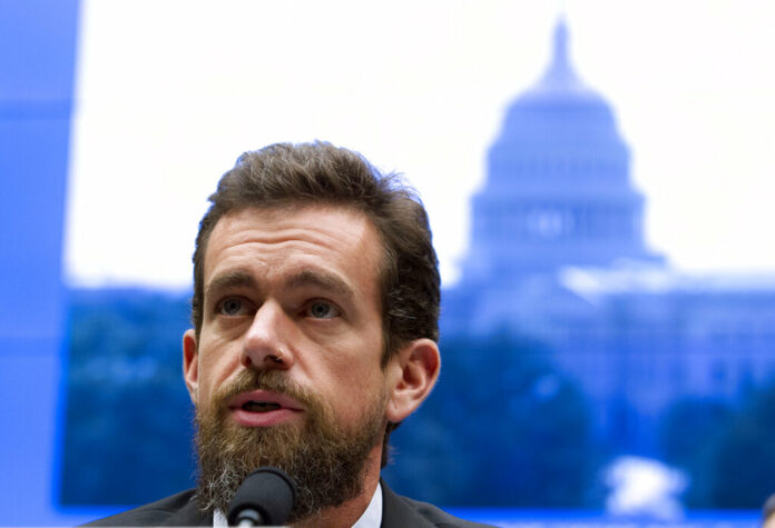 In this Sept. 5, 2018, file photo Twitter CEO Jack Dorsey testifies before the House Energy and Commerce Committee in Washington. 