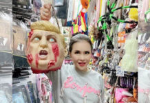 Halloween Surprise! Princess Ubolratana Posts Pic With ‘Trump Head’ Photo: Nichax / Instagram