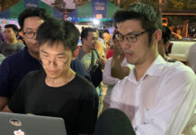 Future Forward’s By-Election Defeat Reflects Trust in Prayuth, Gov’t Says Future Forward leader Thanathorn Juangroongruangkit monitors the by-election results in Nakhon Pathom province on Oct. 23, 2019.