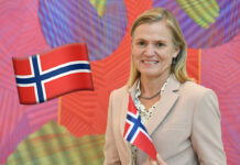 Norwegian Ambassador Glad Thais Are Eating More Salmon Norwegian ambassador to Thailand Kjersti Rodsmoen.