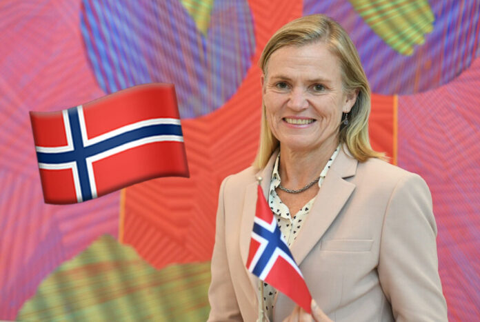 Norwegian ambassador to Thailand Kjersti Rodsmoen. Norwegian ambassador to Thailand Kjersti Rodsmoen.