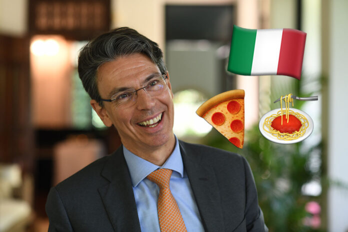 Ambassador Lorenzo Galanti. Ambassador Lorenzo Galanti.