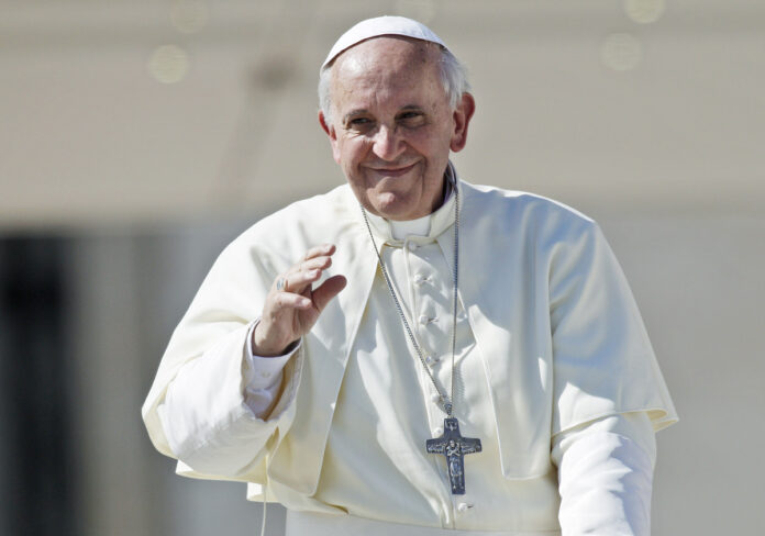 A file photo of Pope Francis by the Associated Press.