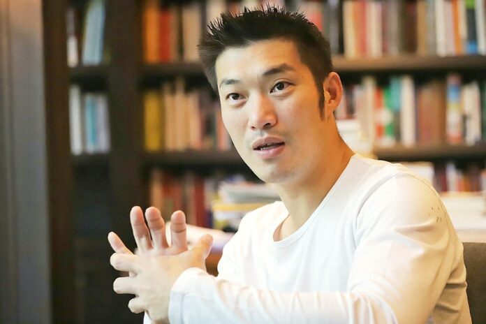 A file photo of Future Forward leader Thanathorn Juangroongruangkit