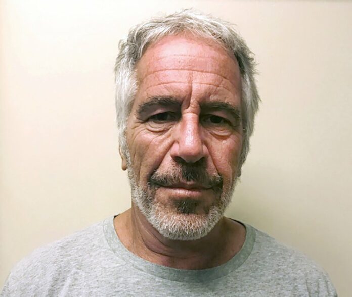 This March 28, 2017, file photo, provided by the New York State Sex Offender Registry, shows Jeffrey Epstein. (New York State Sex Offender Registry via AP, File)