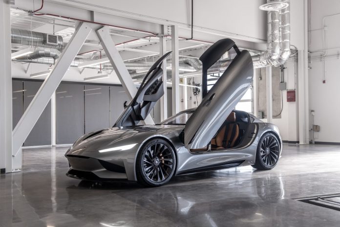 Karma Automotive's SC2 concept car. Photo: Karma Automotive Karma Automotive's SC2 concept car. Photo: Karma Automotive