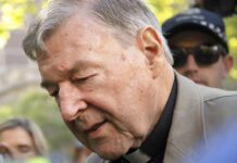 Australia’s Highest Court Will Hear Cardinal Pell’s Appeal FILE - In this Feb. 27, 2019, file photo, Cardinal George Pell arrives at the County Court in Melbourne, Australia. Australia's highest court agreed Wednesday Nov. 13, 2019, to hear an appeal from the most senior Catholic to be found guilty of sexually abusing children, giving Cardinal George Pell his last chance at getting his convictions overturned. Photo: Andy Brownbill / AP File