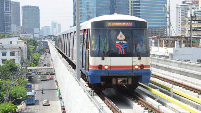 A file photo of BTS Skytrain.